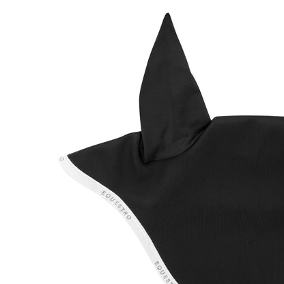 Gorra para caballo de tejido técnico Equestro - Black/White