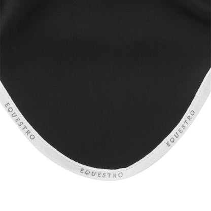 Gorra para caballo de tejido técnico Equestro - Black/White
