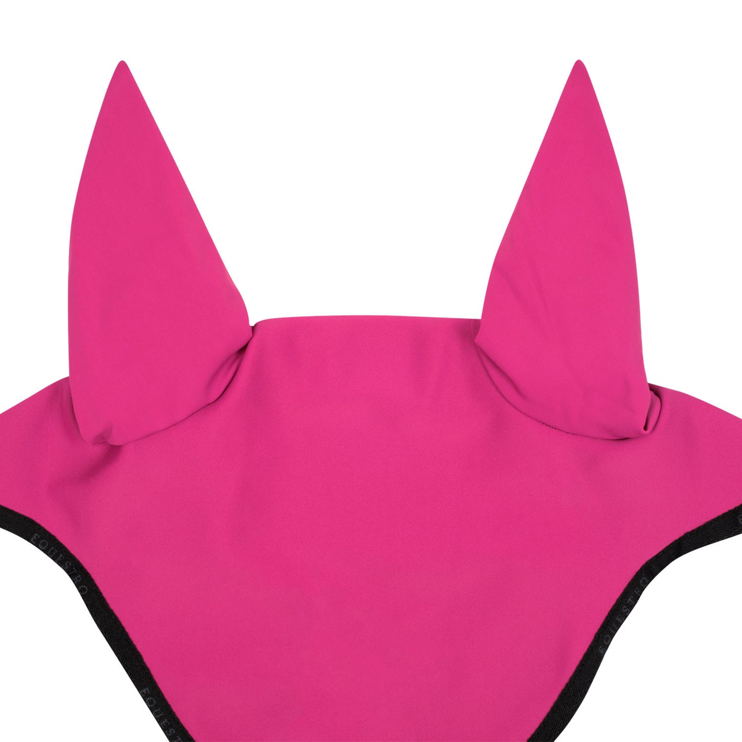 Gorra para caballo de tejido técnico Equestro - Fucsia/Black