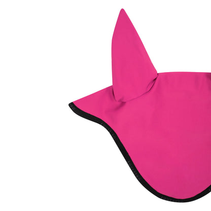 Gorra para caballo de tejido técnico Equestro - Fucsia/Black