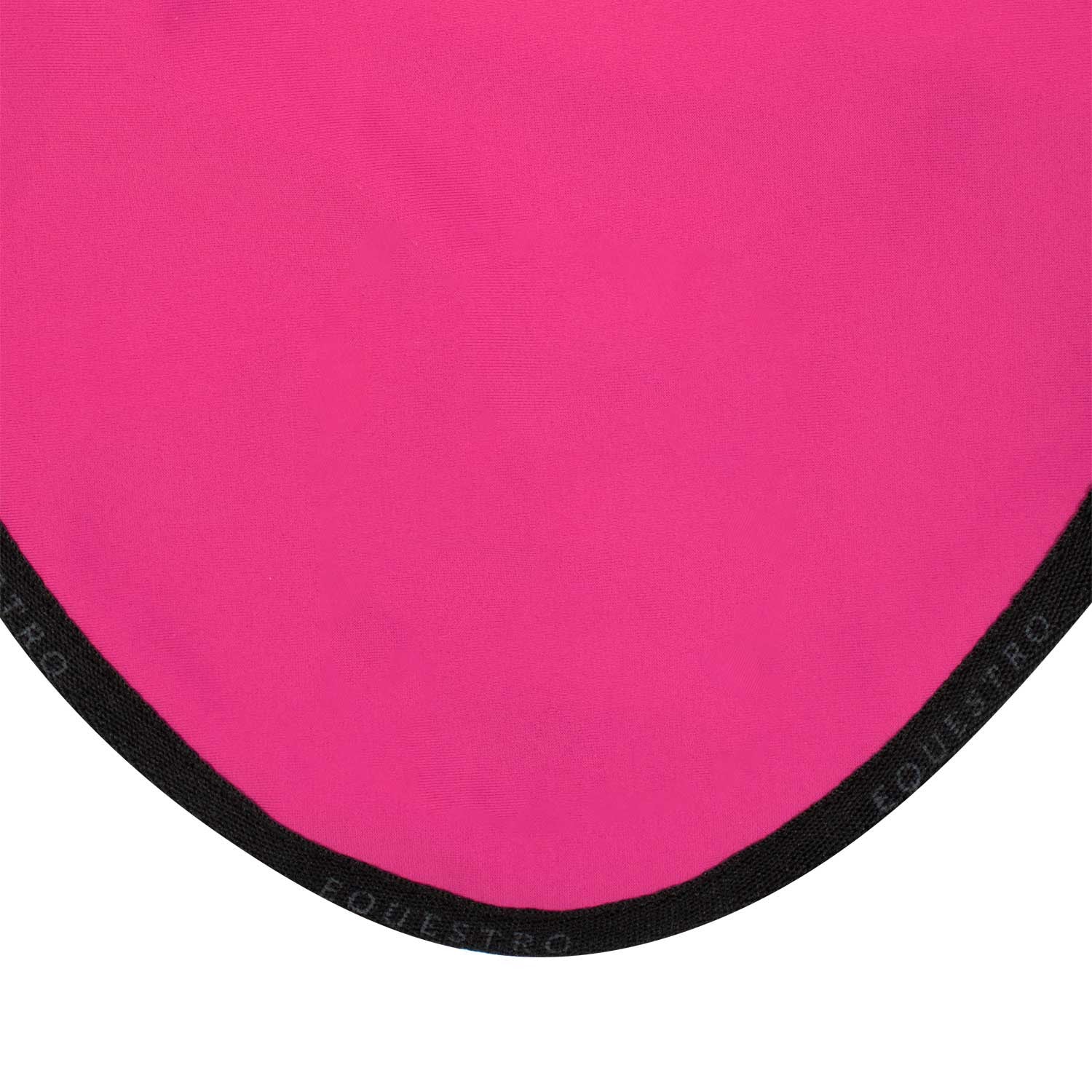 Gorra para caballo de tejido técnico Equestro - Fucsia/Black