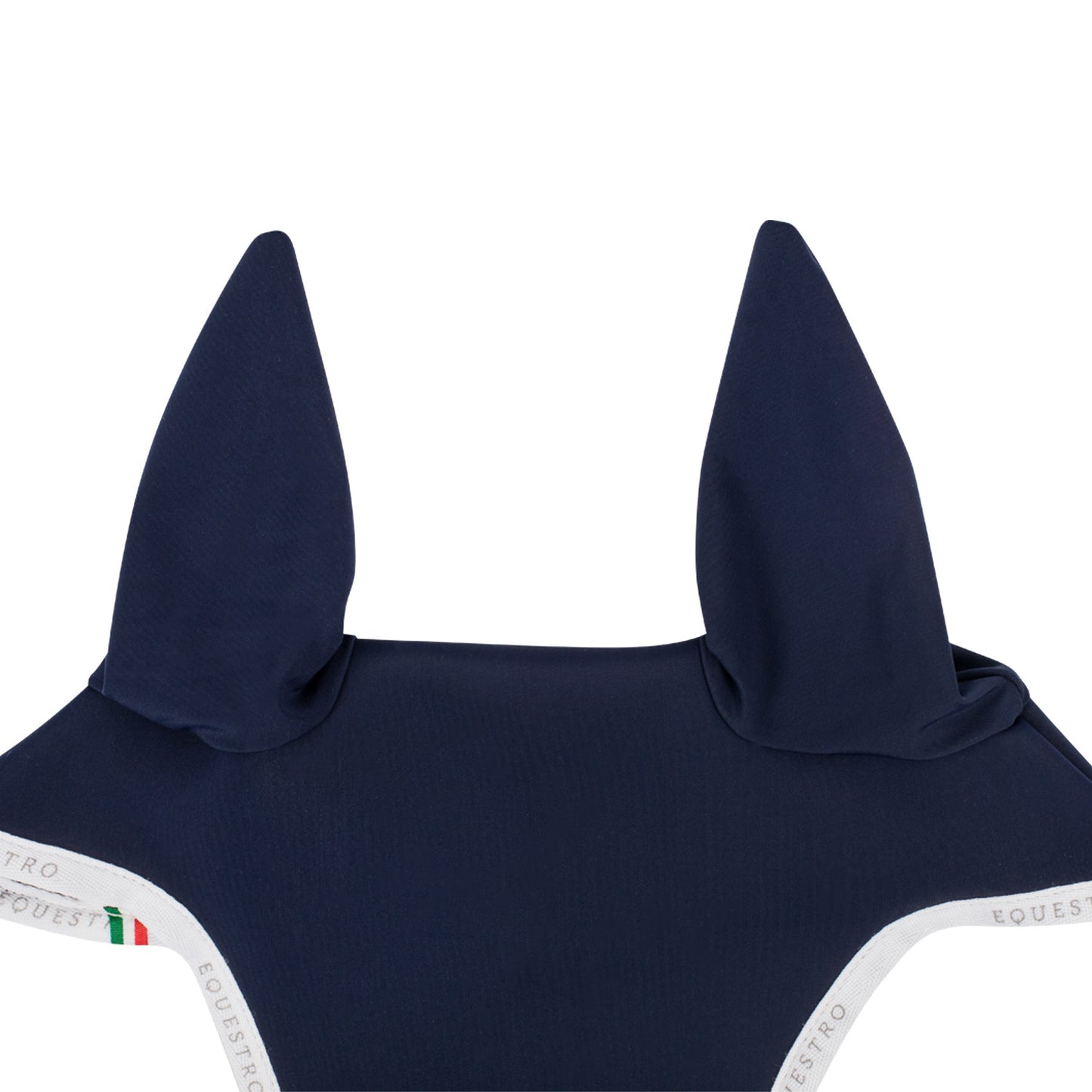 Gorro para caballo en tejido técnico con cordón en la muserola Equestro - Navy/White