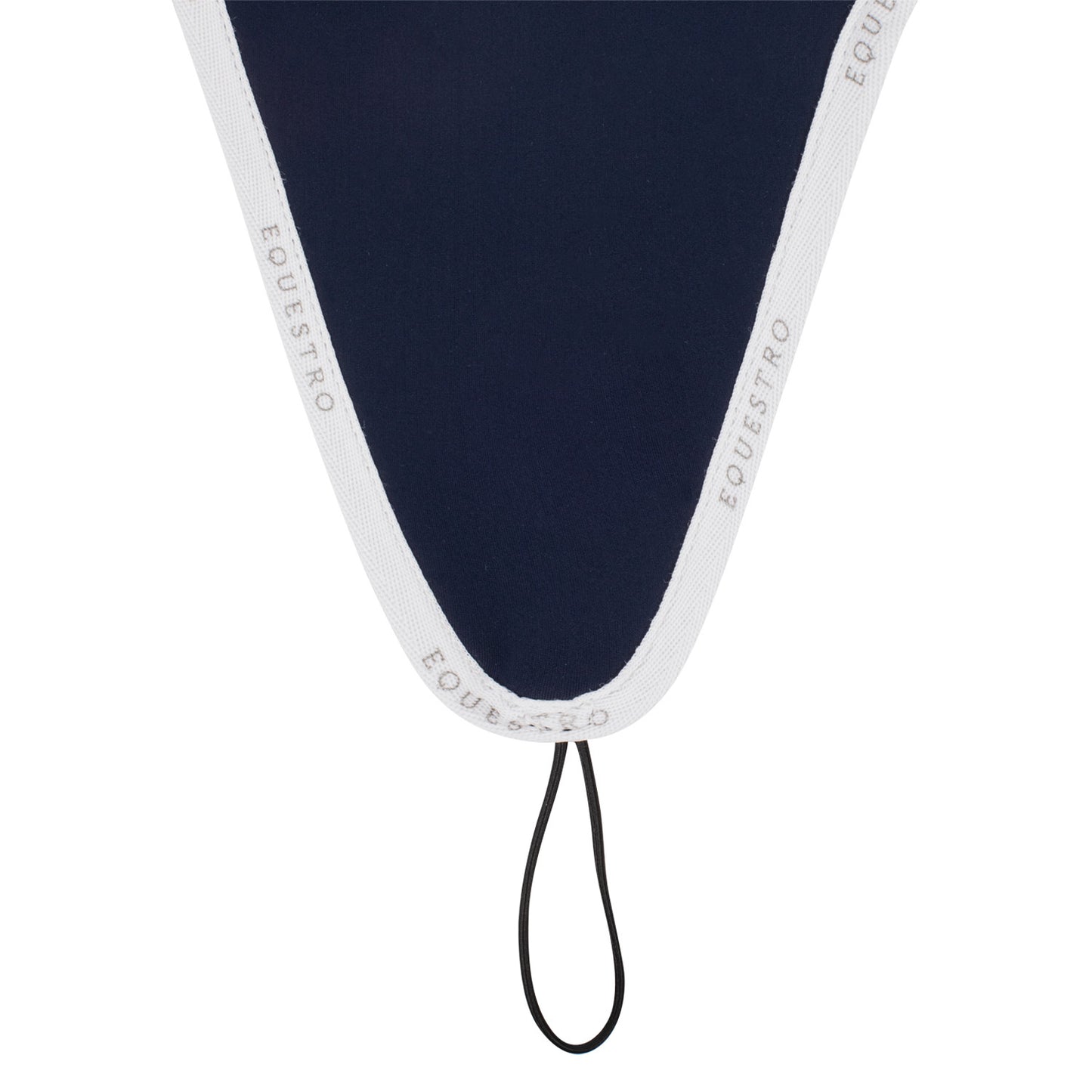 Gorro para caballo en tejido técnico con cordón en la muserola Equestro - Navy/White