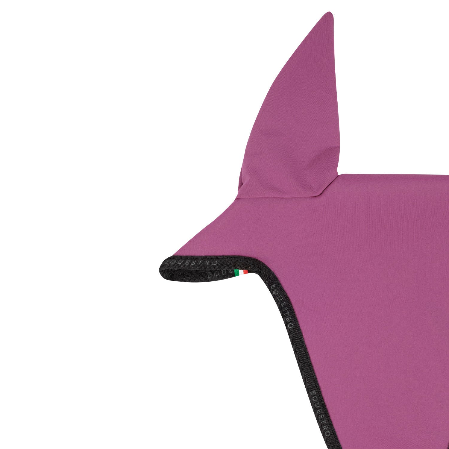 Gorro para caballo en tejido técnico con cordón en la muserola Equestro - Pink/Black