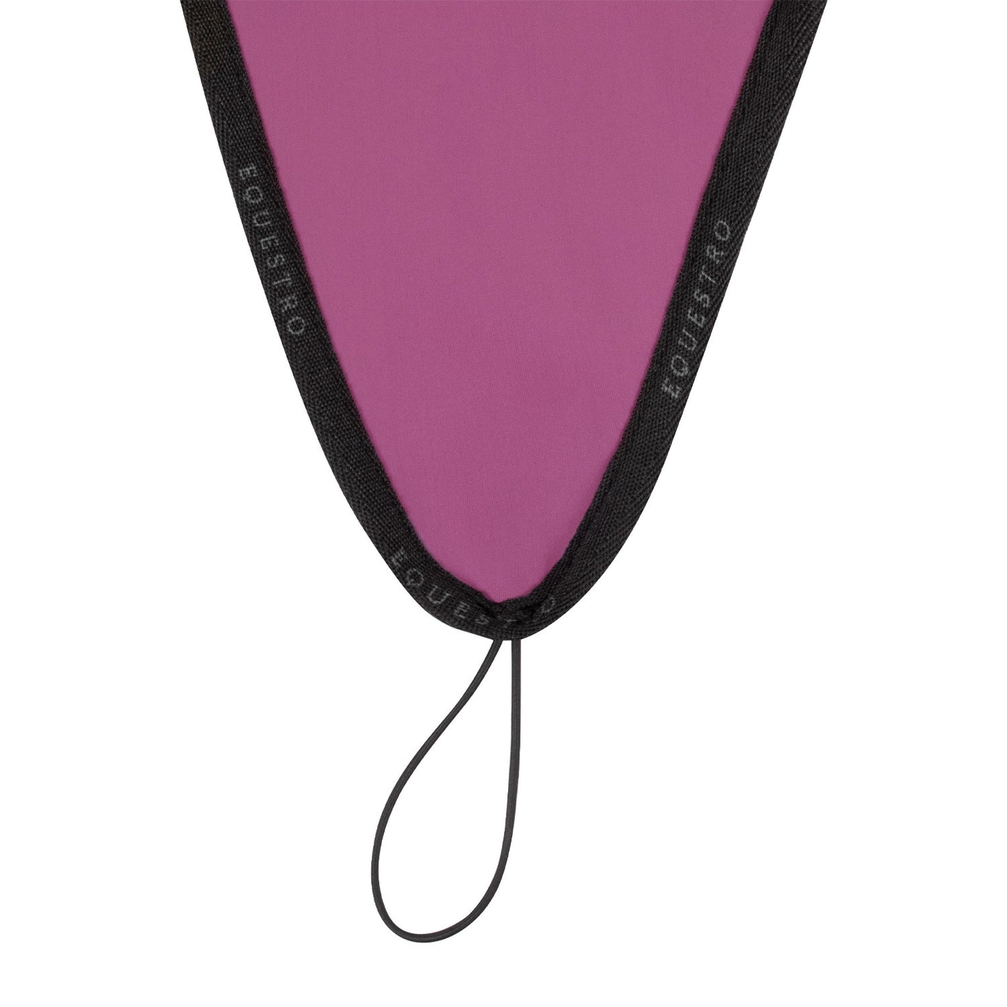 Gorro para caballo en tejido técnico con cordón en la muserola Equestro - Pink/Black