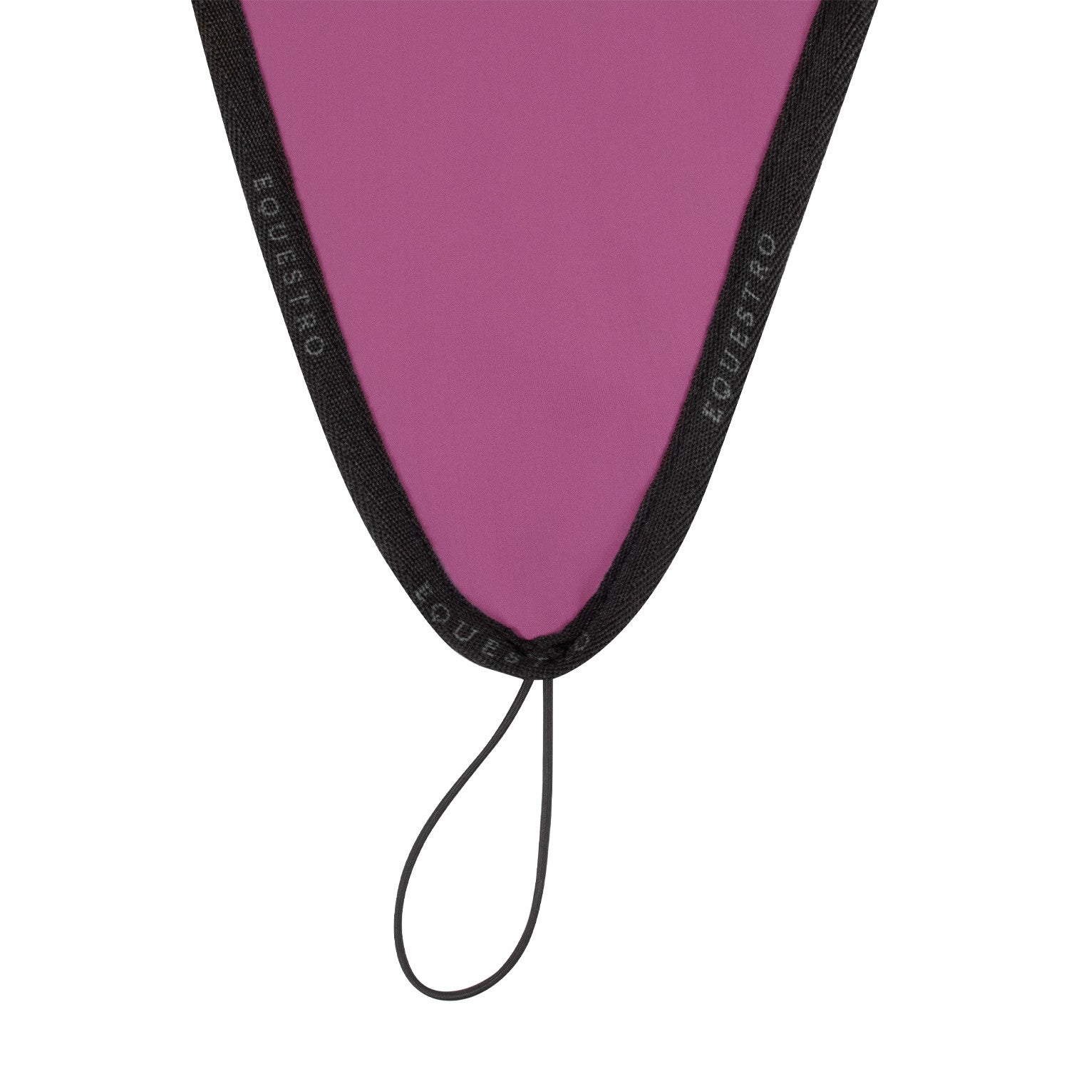 Gorro para caballo en tejido técnico con cordón en la muserola Equestro - Pink/Black