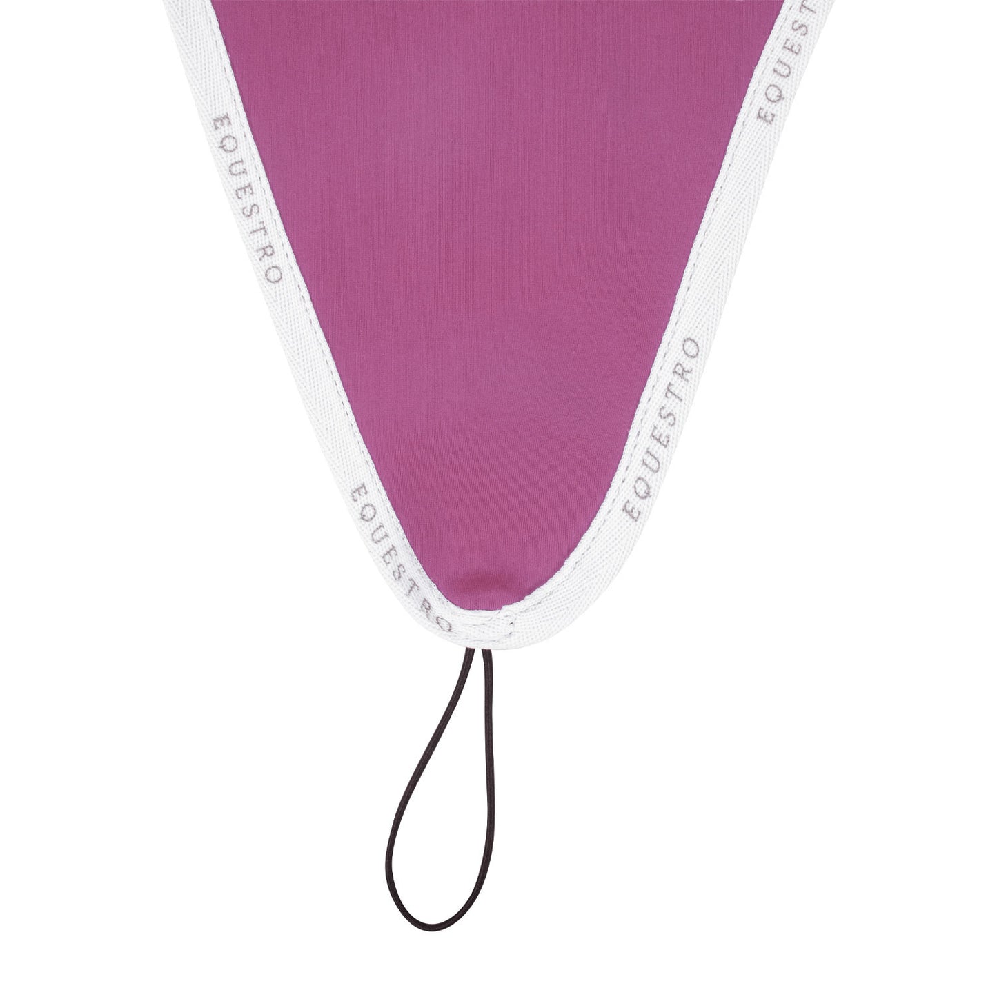 Gorro para caballo en tejido técnico con cordón en la muserola Equestro - Pink/White