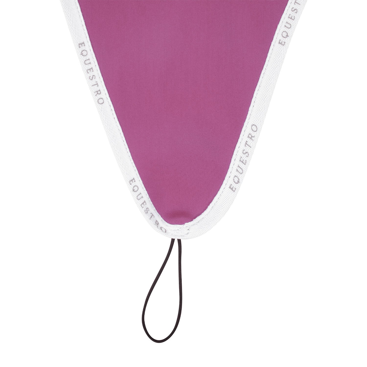 Gorro para caballo en tejido técnico con cordón en la muserola Equestro - Pink/White