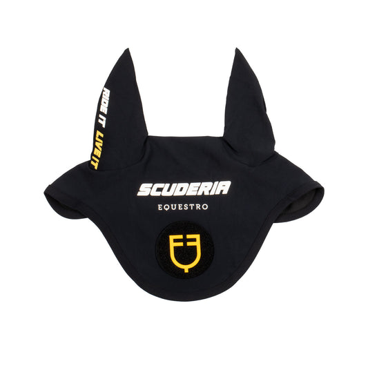 Gorro de tejido técnico con parche Scuderia Equestro
