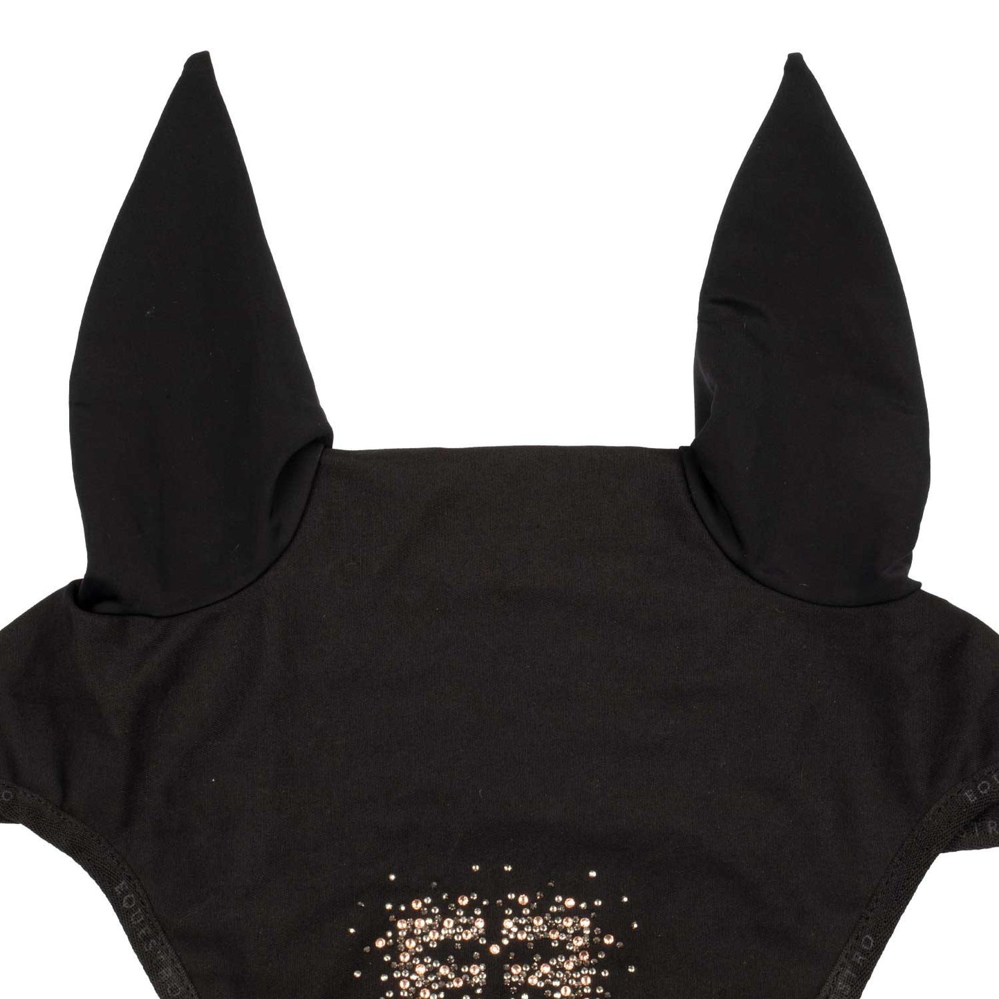 Gorro de tela técnica con logo brillante Equestro - Negro