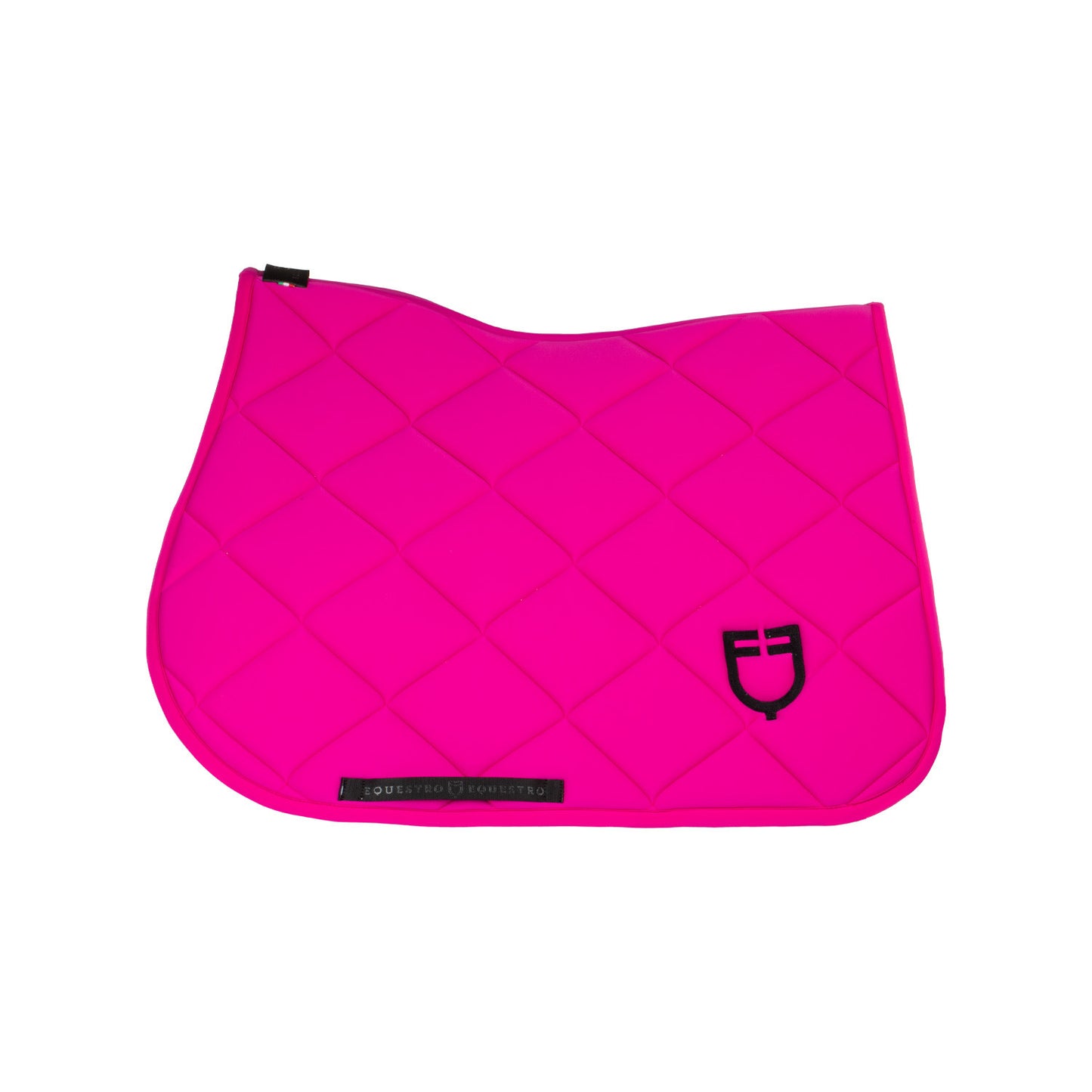 Salvapancera de salto GP acolchado con interior de panel de abeja Equestro - Fucsia/Black