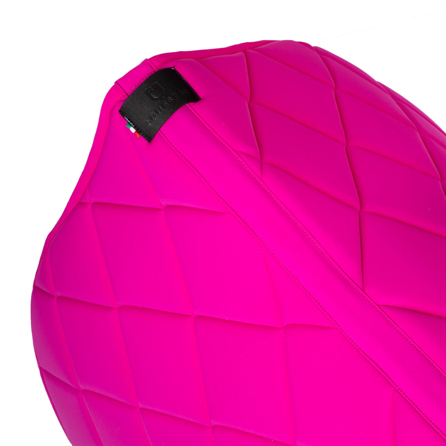 Salvapancera de salto GP acolchado con interior de panel de abeja Equestro - Fucsia/Black