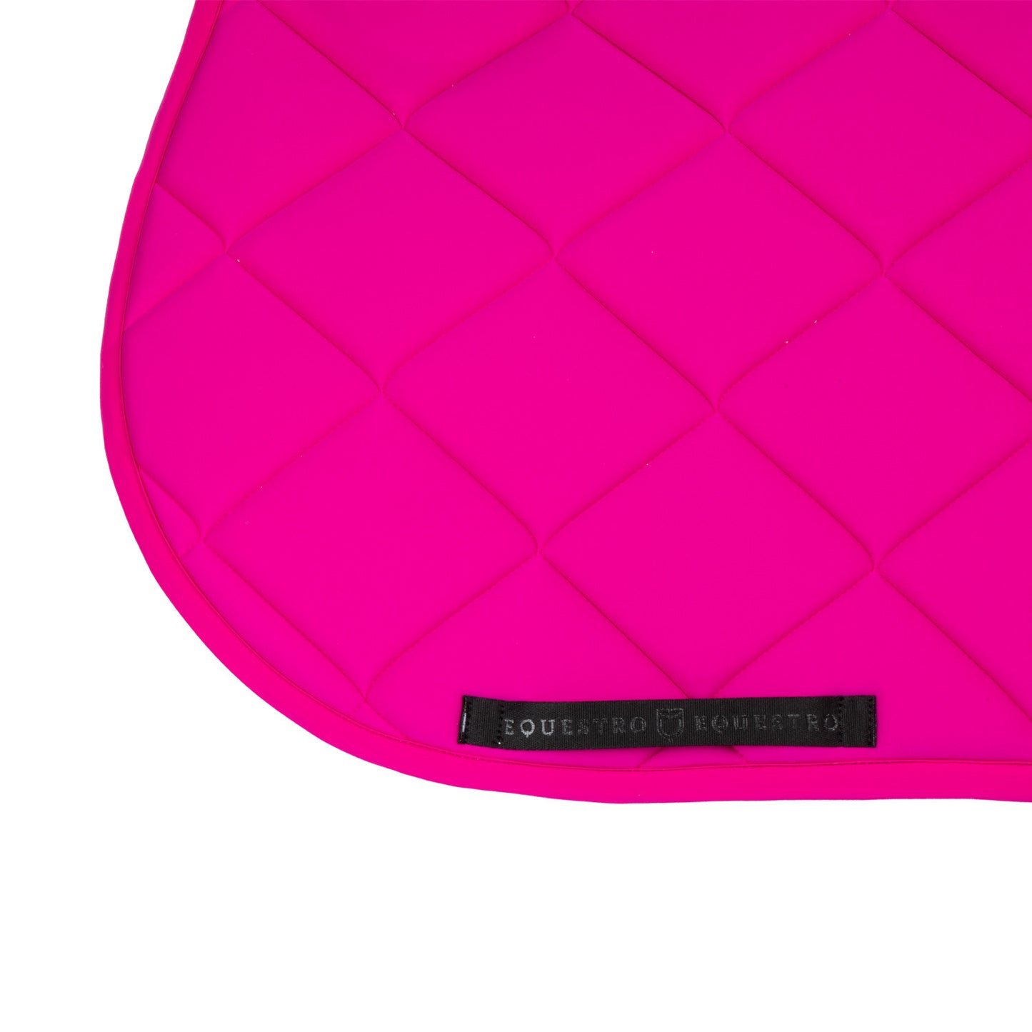 Salvapancera de salto GP acolchado con interior de panel de abeja Equestro - Fucsia/Black