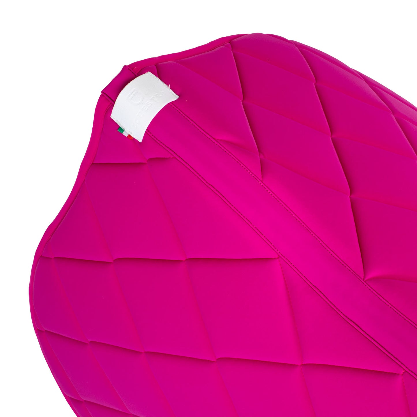 Salvapancera de salto GP acolchado con interior de panel de abeja Equestro - Fucsia/White