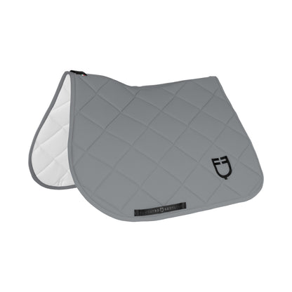 Salvapancera de salto GP acolchado con interior de panel de abeja Equestro - Grey/Black