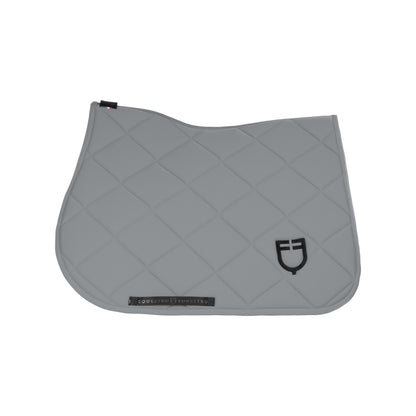Salvapancera de salto GP acolchado con interior de panel de abeja Equestro - Grey/Black