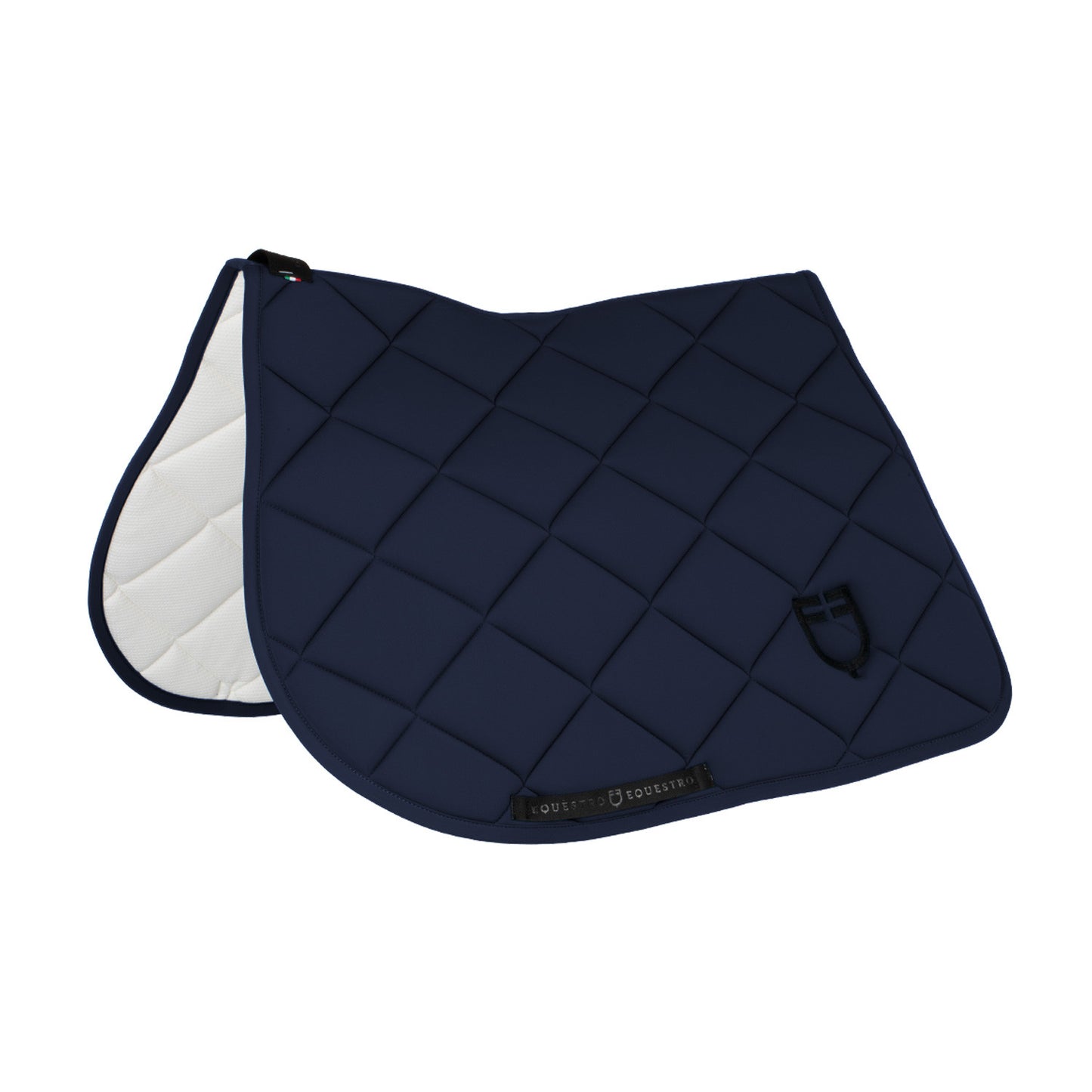 Salvapancera de salto GP acolchado con interior de panel de abeja Equestro - Navy/Black