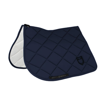 Salvapancera de salto GP acolchado con interior de panel de abeja Equestro - Navy/Black