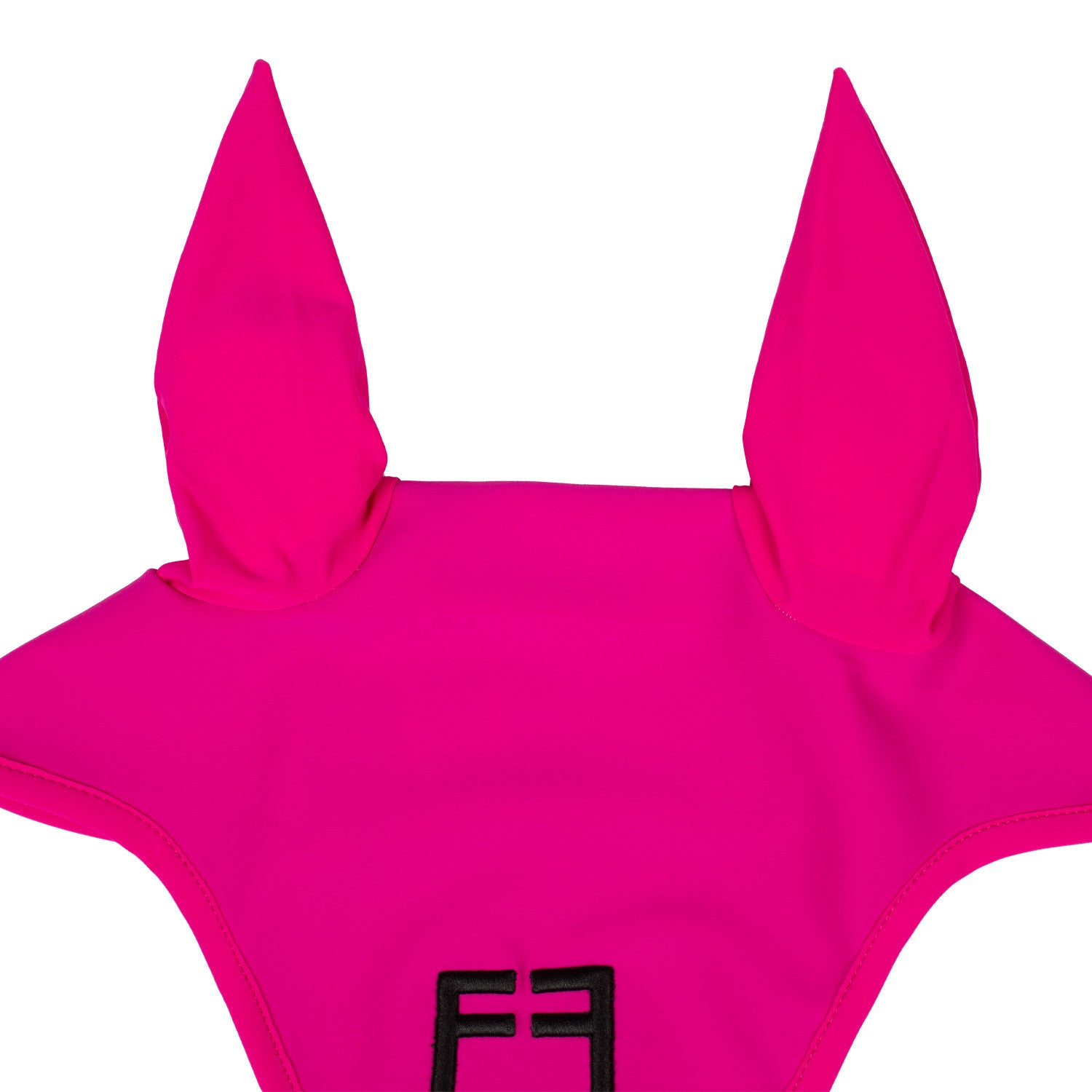 Gorro de tela técnica con logo Equestro - Fucsia/Black