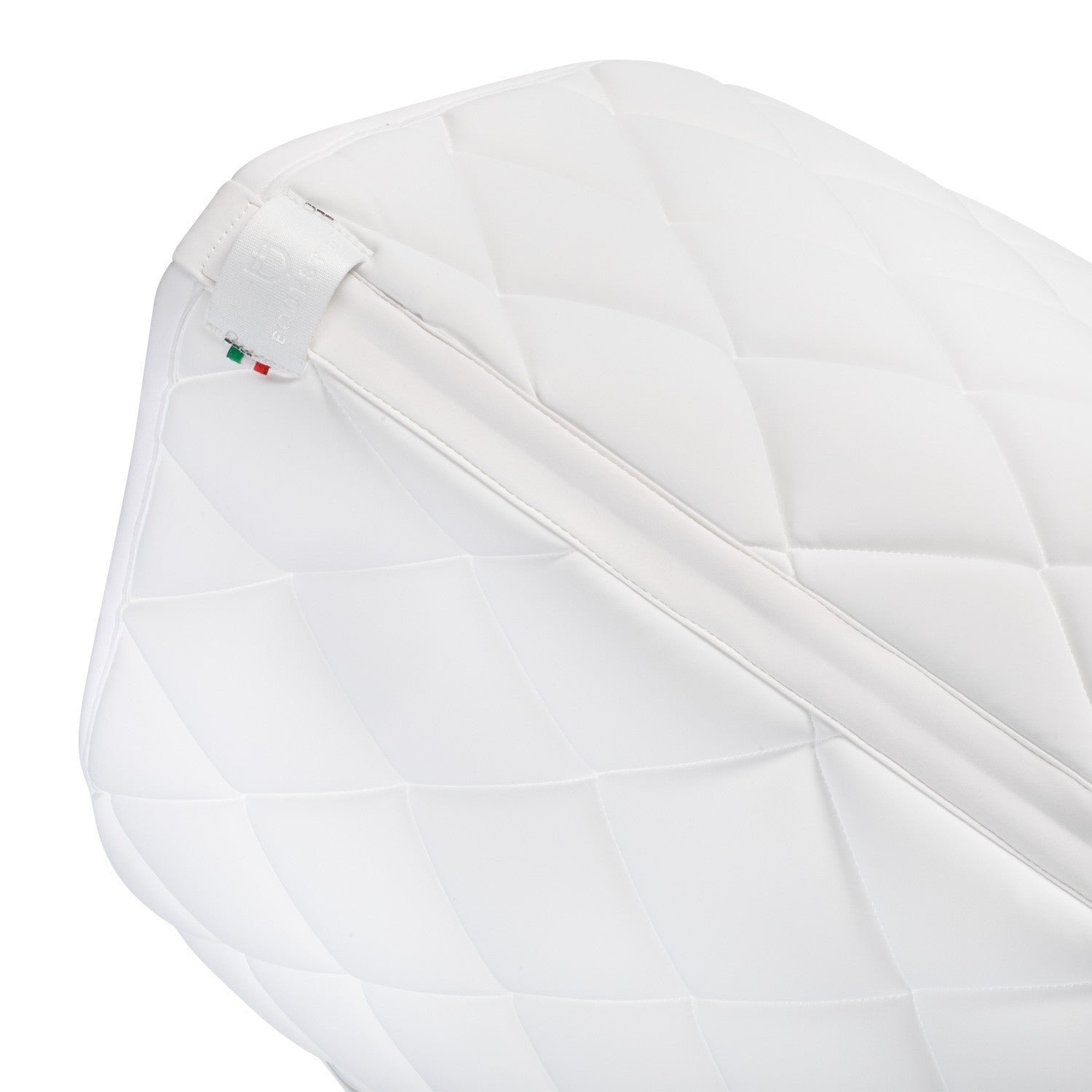 Manta de doma en tejido técnico con logo de strass Equestro - Blanco