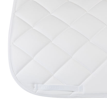 Manta de doma en tejido técnico con logo de strass Equestro - Blanco