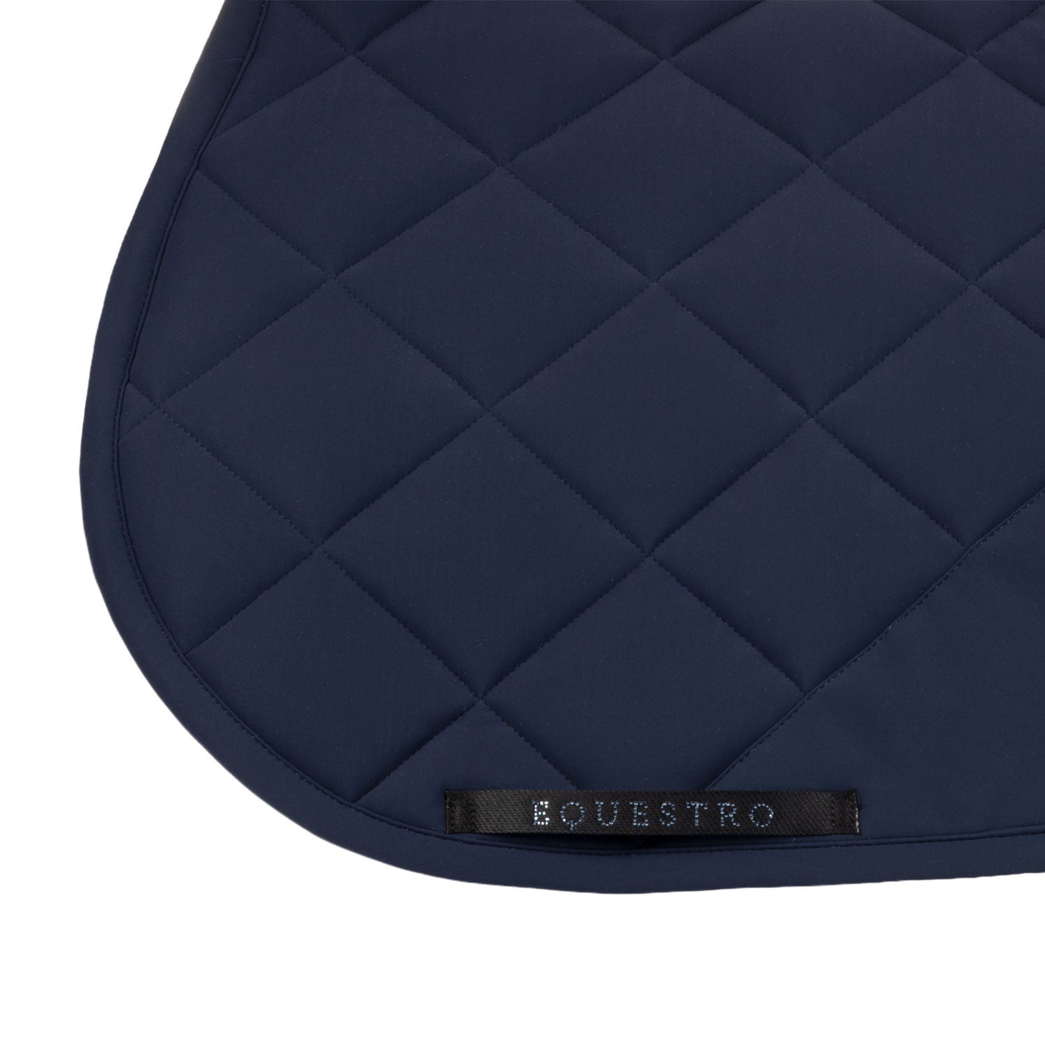Sudadera para montar en tejido técnico con logo de strass Equestro - Navy Blazer (19-3923)/Navy Blazer