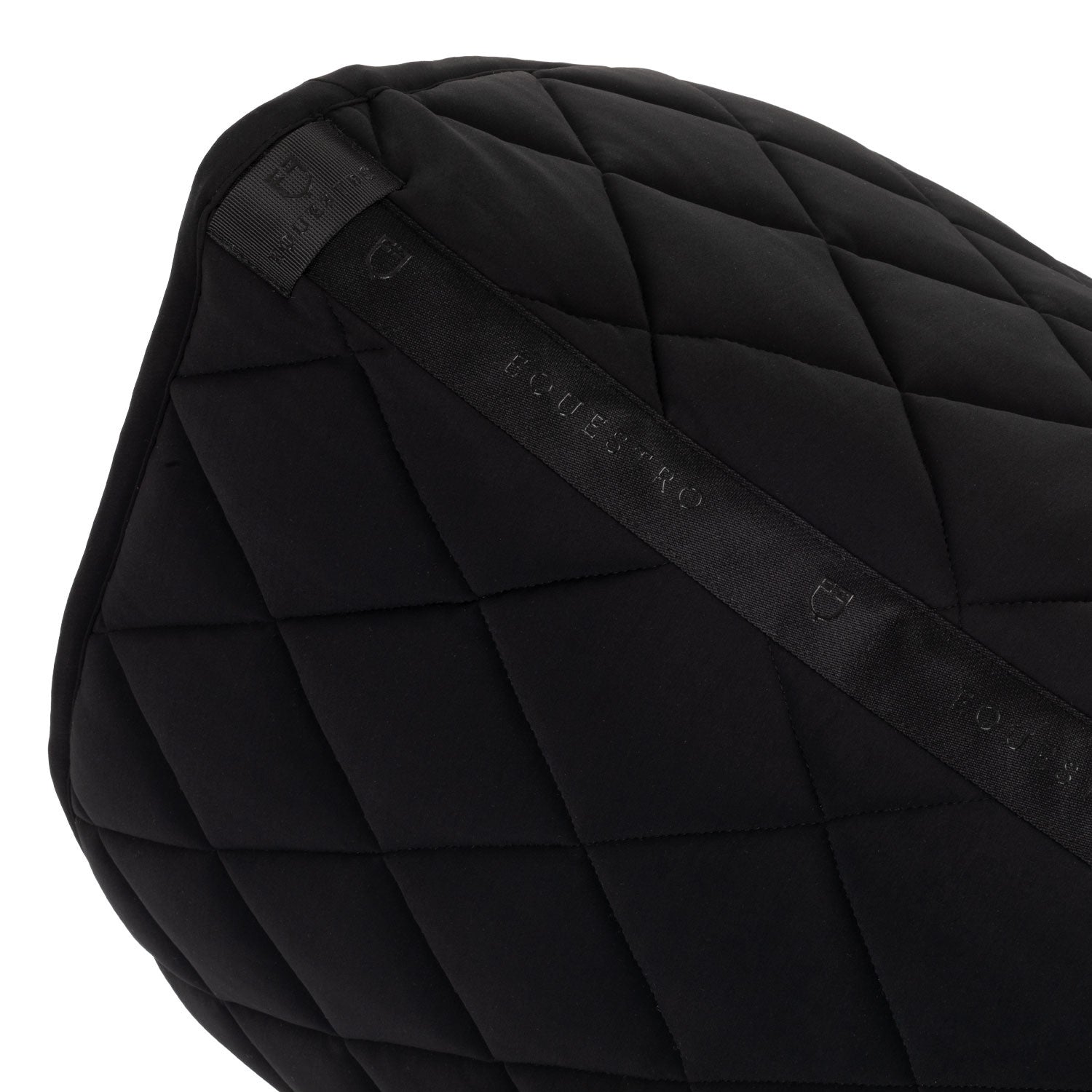 Sudadera de doma en tejido técnico con logo de strass Equestro - Negro