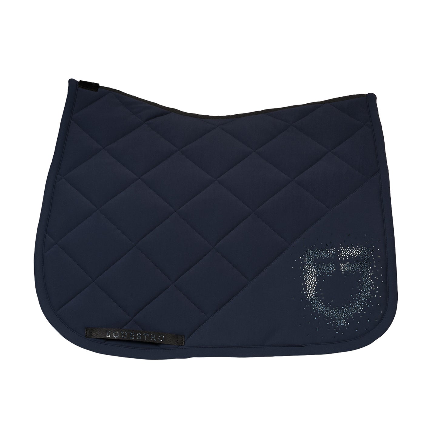 Sudadera de doma en tejido técnico con logo de strass Equestro - Navy Blazer (19-3923)/Navy Blazer