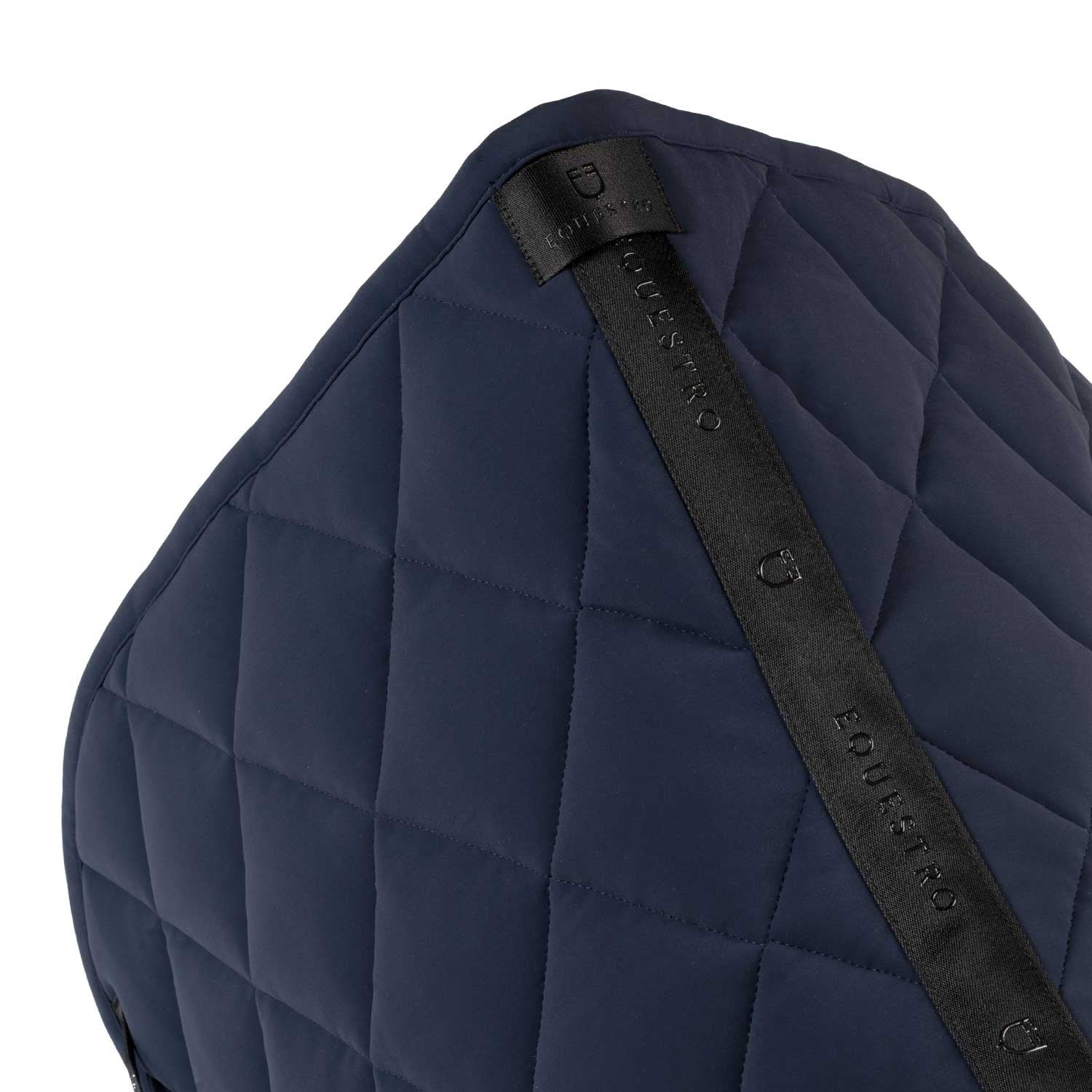 Sudadera de doma en tejido técnico con logo de strass Equestro - Navy Blazer (19-3923)/Navy Blazer