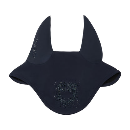 Gorro de tela técnica con logo brillante Equestro - Navy Blazer (19-3923)/Navy Blazer
