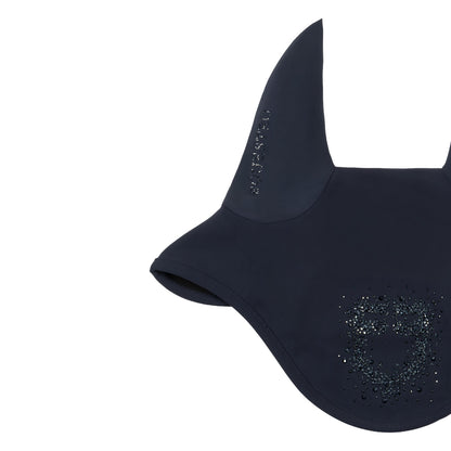 Gorro de tela técnica con logo brillante Equestro - Navy Blazer (19-3923)/Navy Blazer