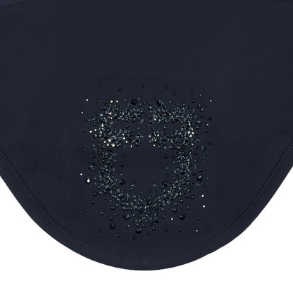 Gorro de tela técnica con logo brillante Equestro - Navy Blazer (19-3923)/Navy Blazer