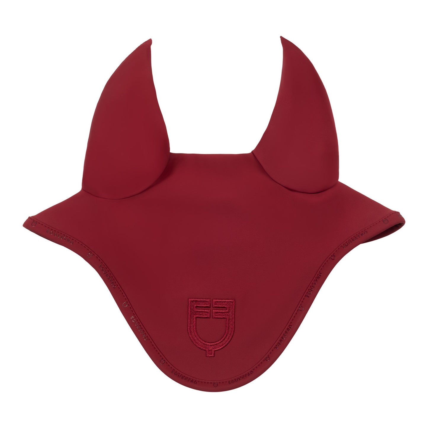 Gorro de silicona con logo Equestro - 191930 Pomegranate
