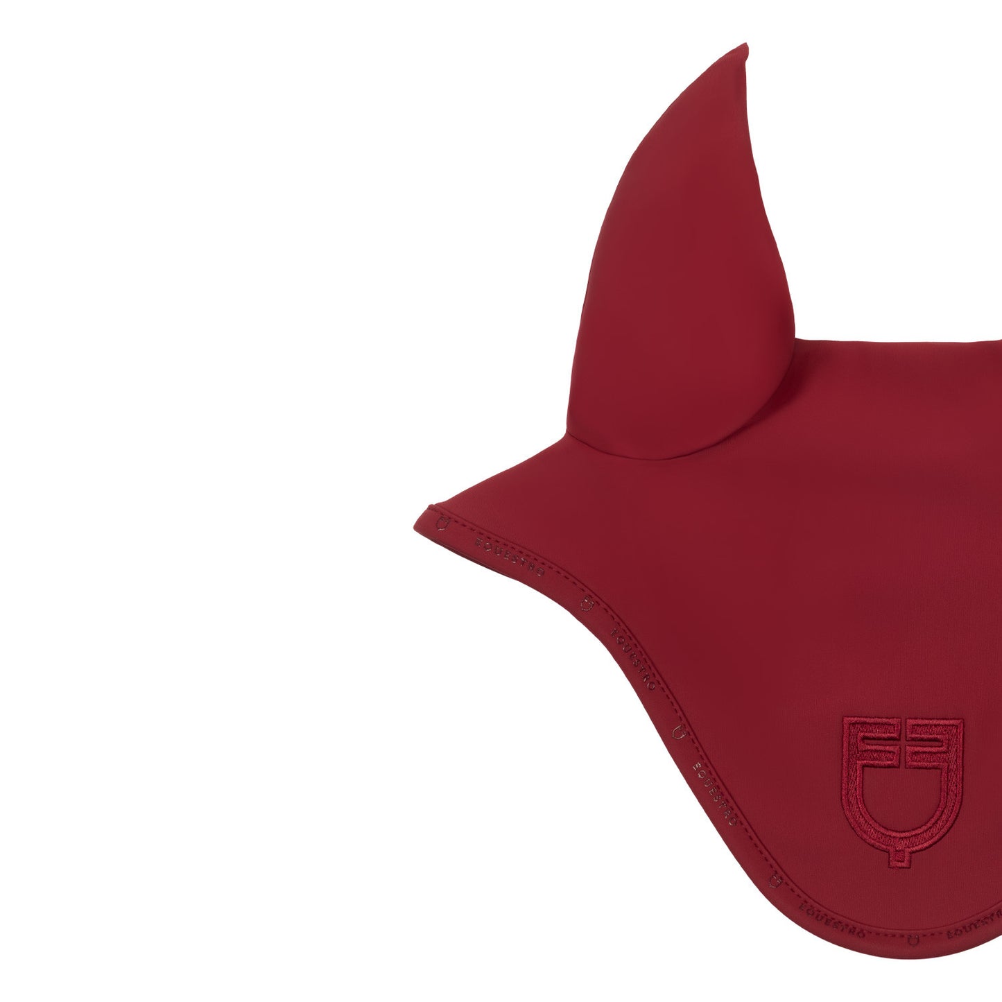 Gorro de silicona con logo Equestro - 191930 Pomegranate