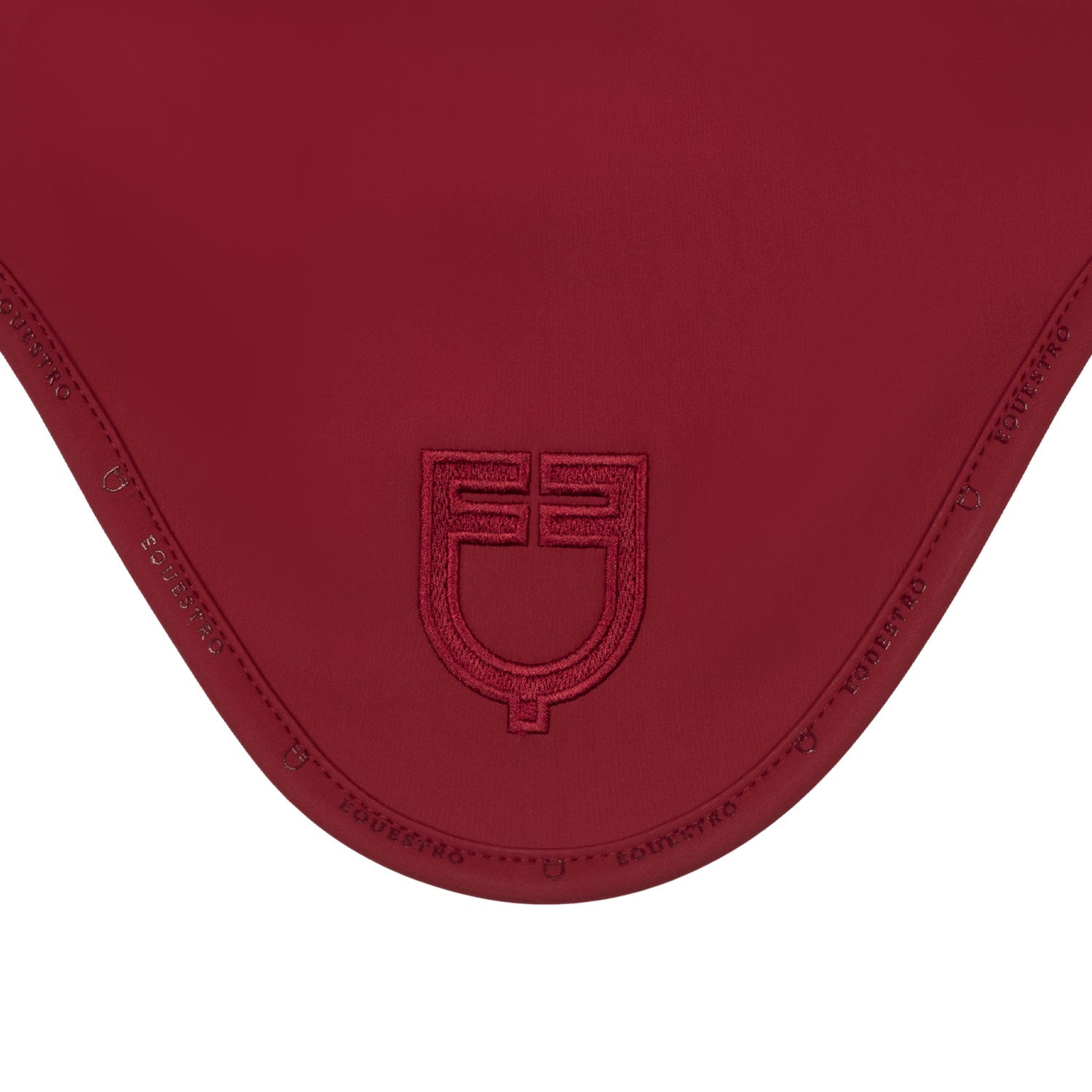 Gorro de silicona con logo Equestro - 191930 Pomegranate