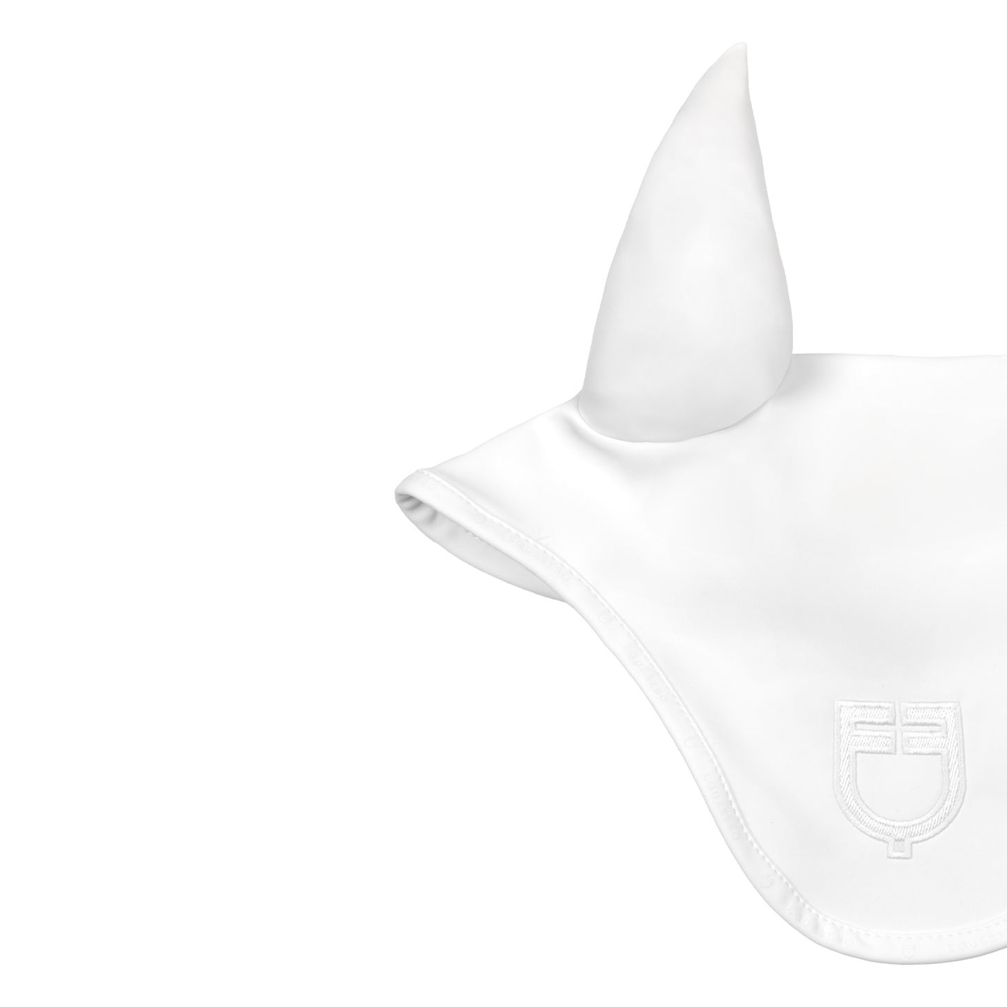 Gorro de silicona con logo Equestro - Blanco