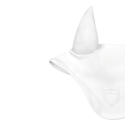 Gorro de silicona con logo Equestro - Blanco