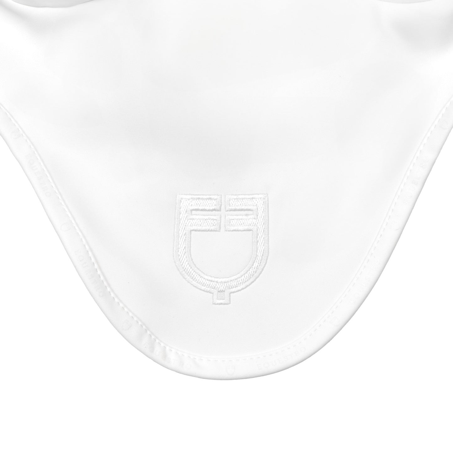 Gorro de silicona con logo Equestro - Blanco