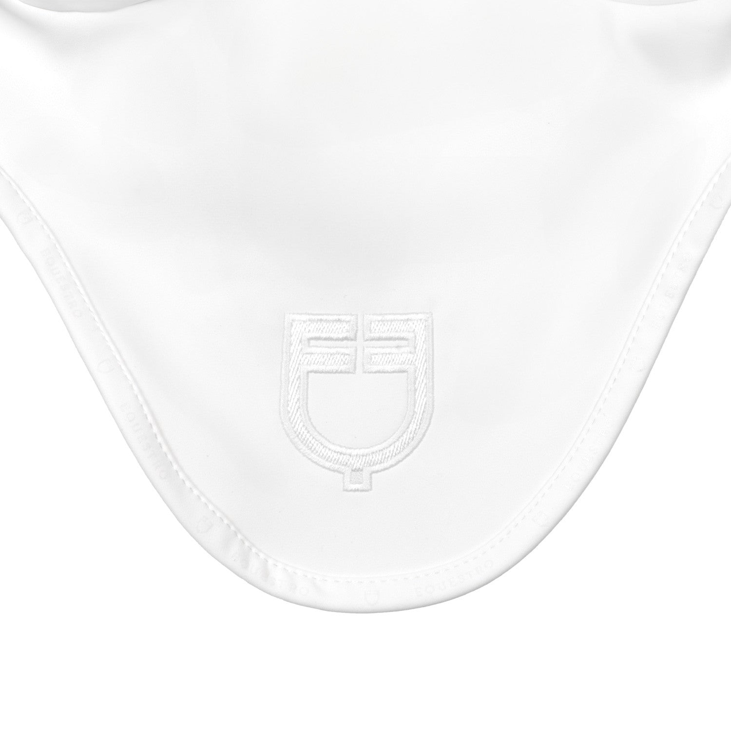 Gorro de silicona con logo Equestro - Blanco