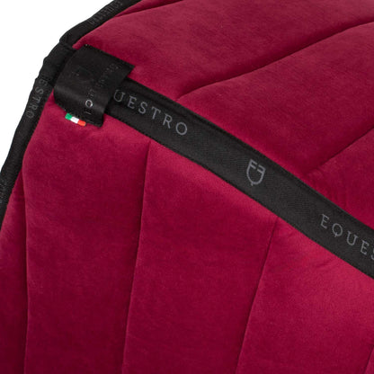 Sudadera de salto en tejido técnico Louvre Equestro - Wine/Black