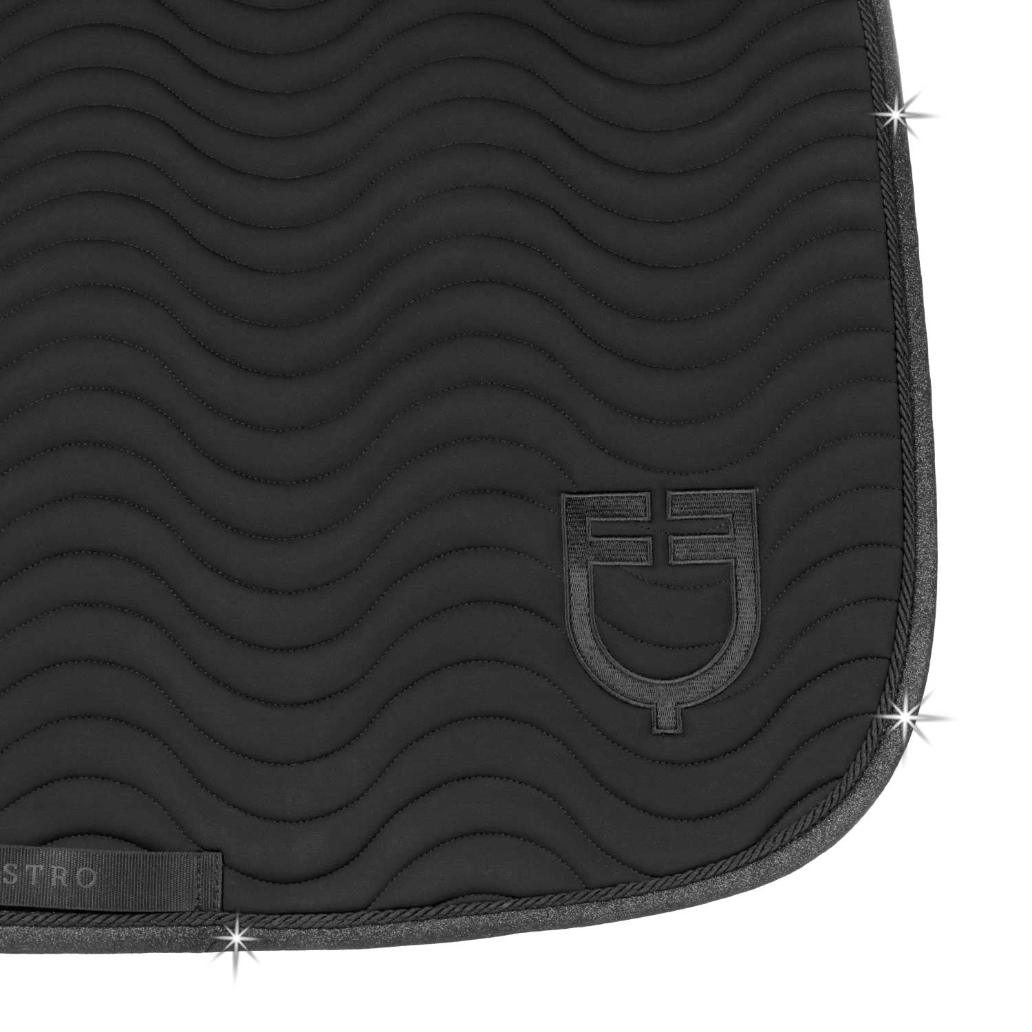 Manta de salto Universe Wave Equestro - Negro