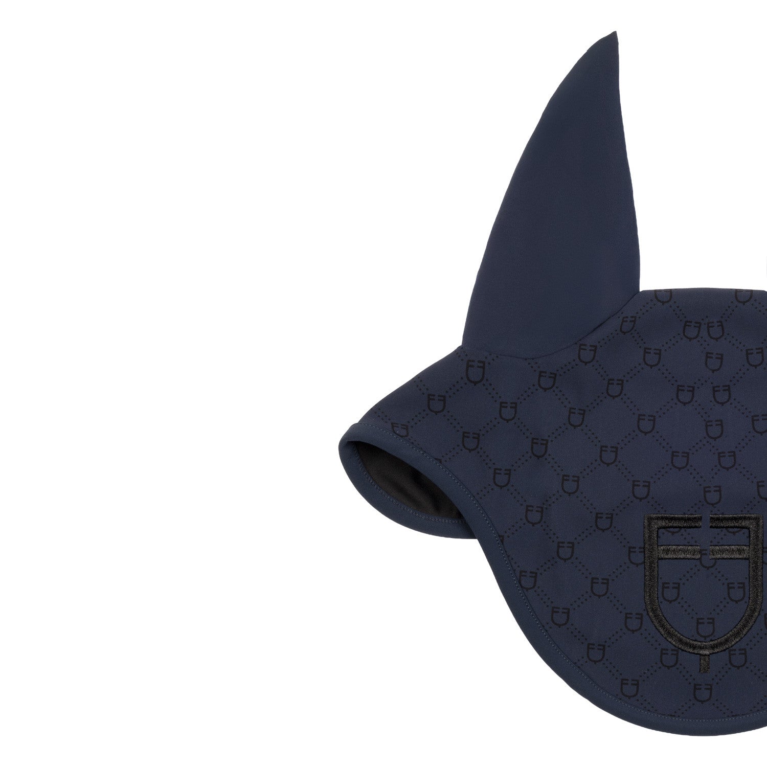 Velo antimoscas con estampado de monograma Equestro - Navy Blazer (19-3923)/Black