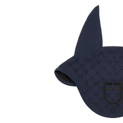 Velo antimoscas con estampado de monograma Equestro - Navy Blazer (19-3923)/Black
