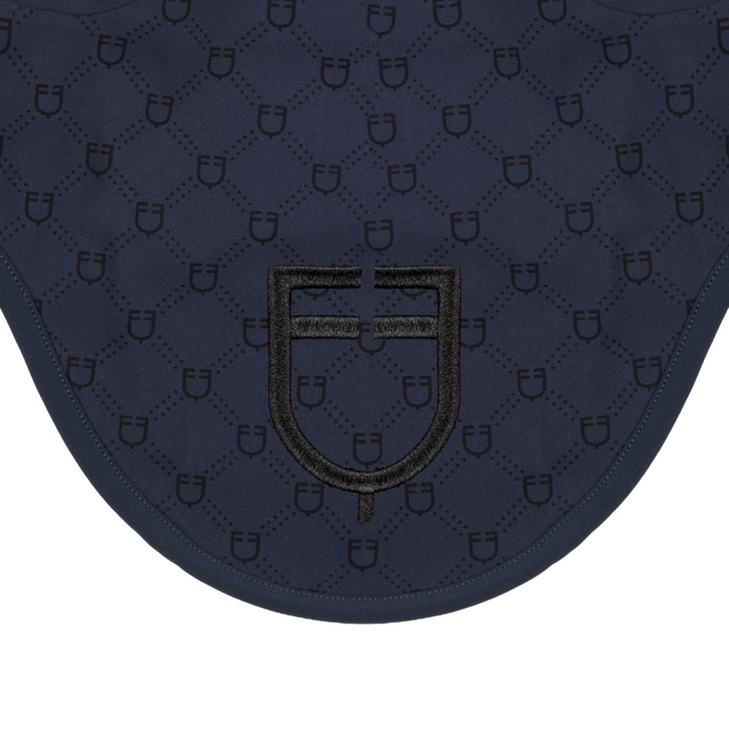 Velo antimoscas con estampado de monograma Equestro - Navy Blazer (19-3923)/Black