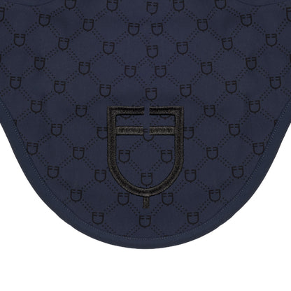 Velo antimoscas con estampado de monograma Equestro - Navy Blazer (19-3923)/Black