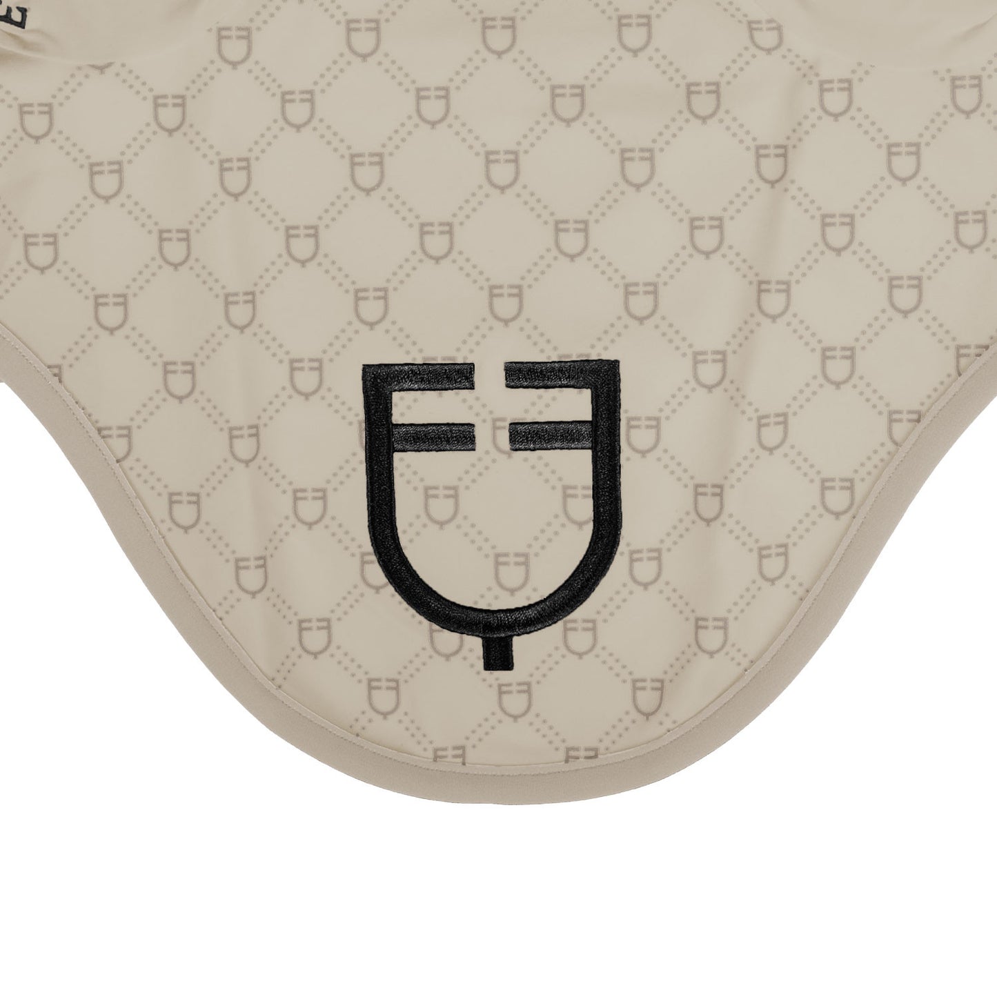 Velo antimoscas con estampado de monograma Equestro - Oxford Tan (15-1306)/Black