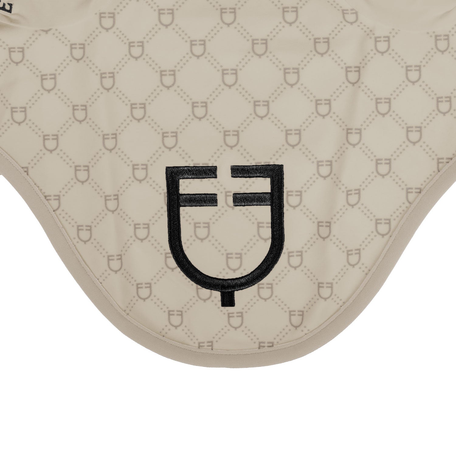 Velo antimoscas con estampado de monograma Equestro - Oxford Tan (15-1306)/Black