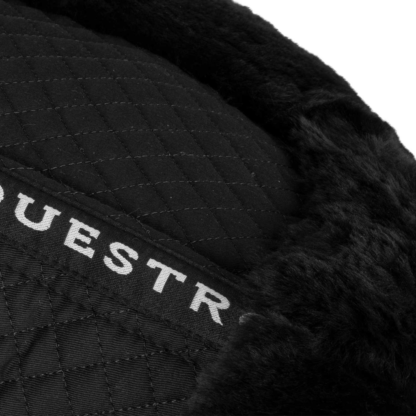 Compensador de algodón y borrego Equestro - Black/Black