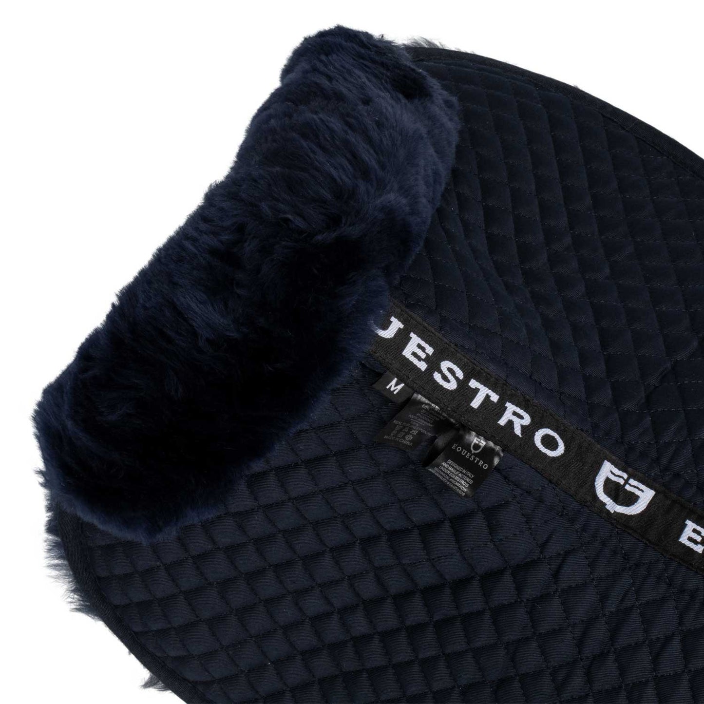 Compensador de algodón y borrego Equestro - Blue/Navy