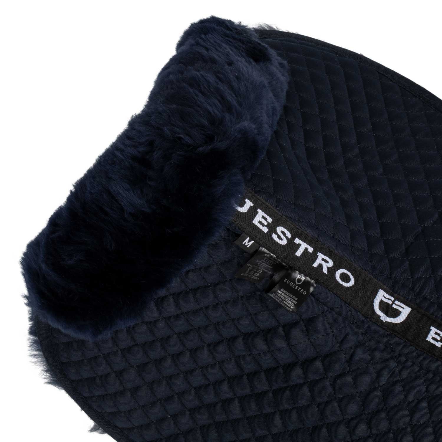 Compensador de algodón y borrego Equestro - Blue/Navy